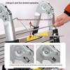 Lilang 3.1+3.1M Multi-function Telescopic A-frame Ladder