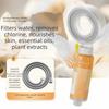 Built-in Water Filter Pressurized Shower Head Chlorine Removal Function Pressurized Design Shower Head With Water Filter