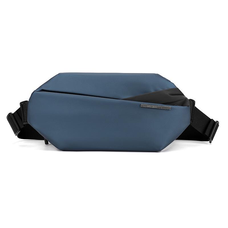 Waterproof Men's Shoulder Bag Outdoor Sports Chest Bag Multi-functional Travel Waist Pack Portable Crossbody Sling Bag