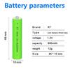 R7 1.2V AAA Ni-MH Rechargeable Battery 800mAh with Weld Tabs - Long-Lasting Power for Electric Shaver, Razor, Toothbrush