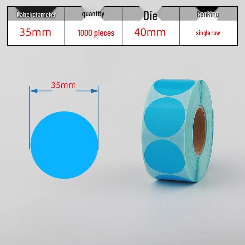 Waterproof Adhesive Thermal Barcode Stickers - Various Sizes