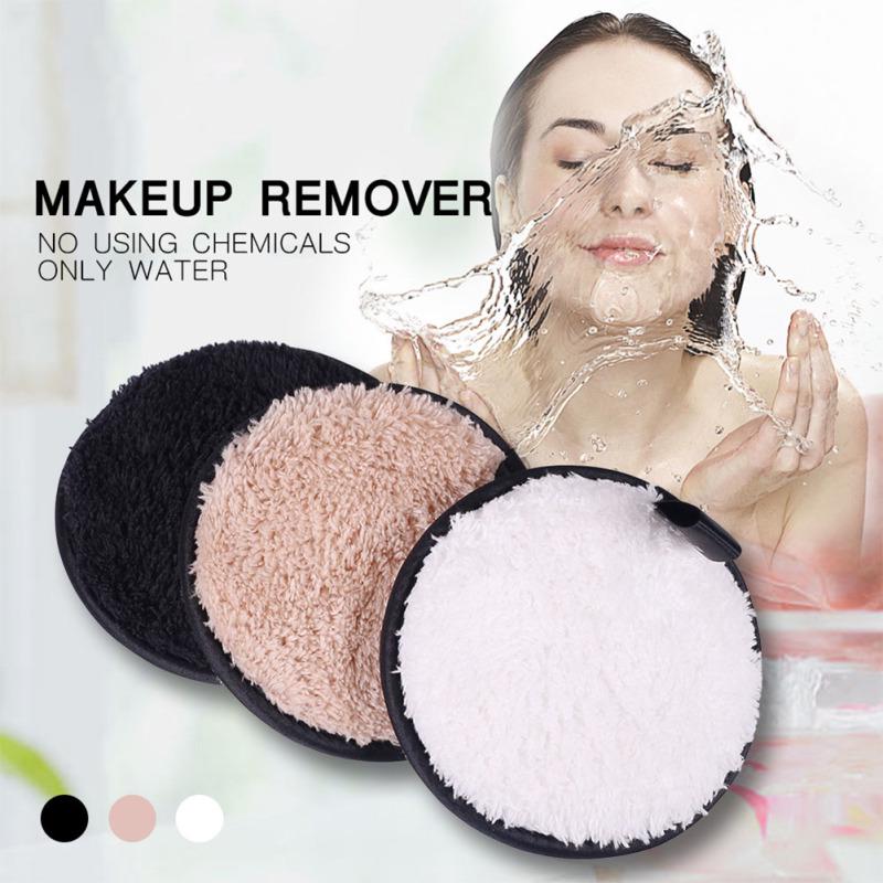 Buy Women Magical Makeup Remover Puff Microfiber Cloth Pads Remover
