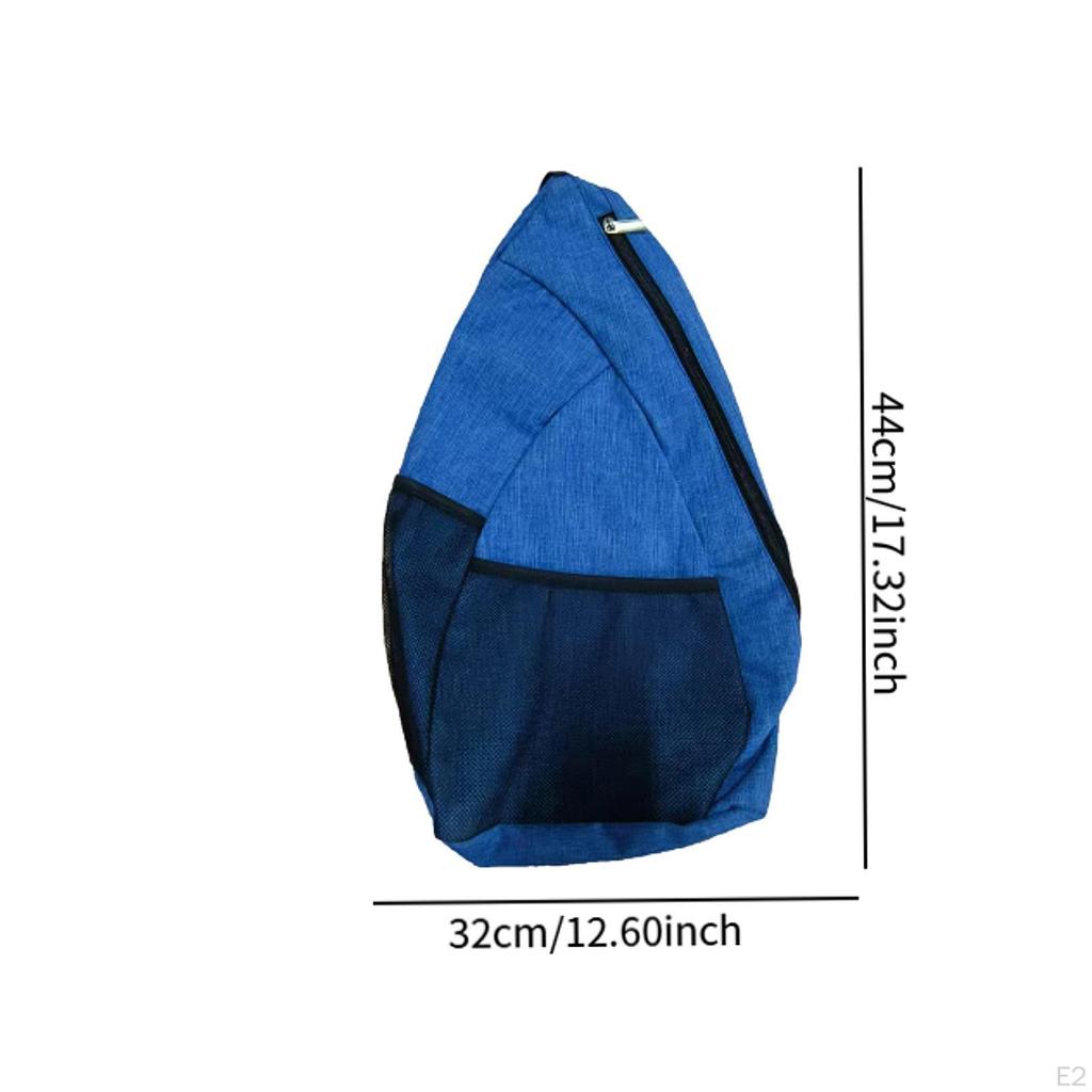 Pickleball Tasche Schläger Beutel Protable Zipper Stilvolle Träger Outdoor Ausrüstung Player