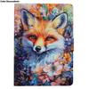 Painting Cute Cat Flip Tablet Case For iPad mini 6 2021/mini 7 2024 8.3 inch Universal Adjustable Stand Protective Case