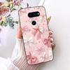 Para LG K40s 2019 Funda Nueva Moda Flor Mariposa Silicona Suave Mate Cubierta Para LG K40s K 40s Funda en LGK40s Paracho Protector