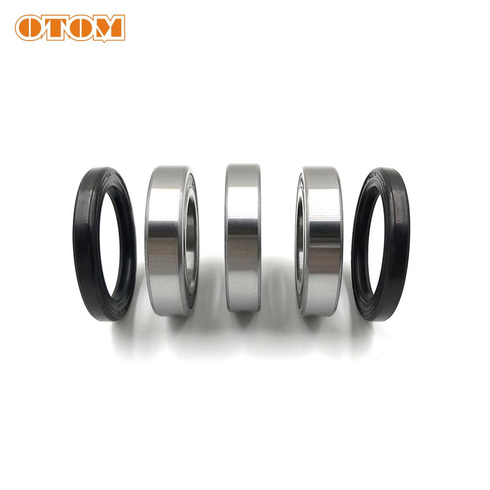 Motorcycle Front Rear Wheel Hub Bearing Oil Seal Set Repair Maintenance Kit For KAWASAKI KX125 KX250 KX250F KX250 KX450F KLX450R