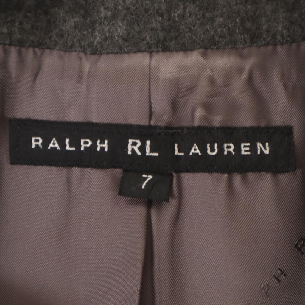 Ralph Lauren Made In Japan Cashmere Blend Stainless Collar Coat Women Used