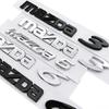 Pegatinas de Logotipo Trasero para Maletero de Coche de Plástico ABS Calcomanías de Letras para 3 Mazda6 Placa de Nombre Trasera Insignia Decorativa Accesorios Modificados
