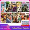 Explore História Revista: Edições 1-12 - Figuras e Eventos Famosos na História Mundial e Chinesa