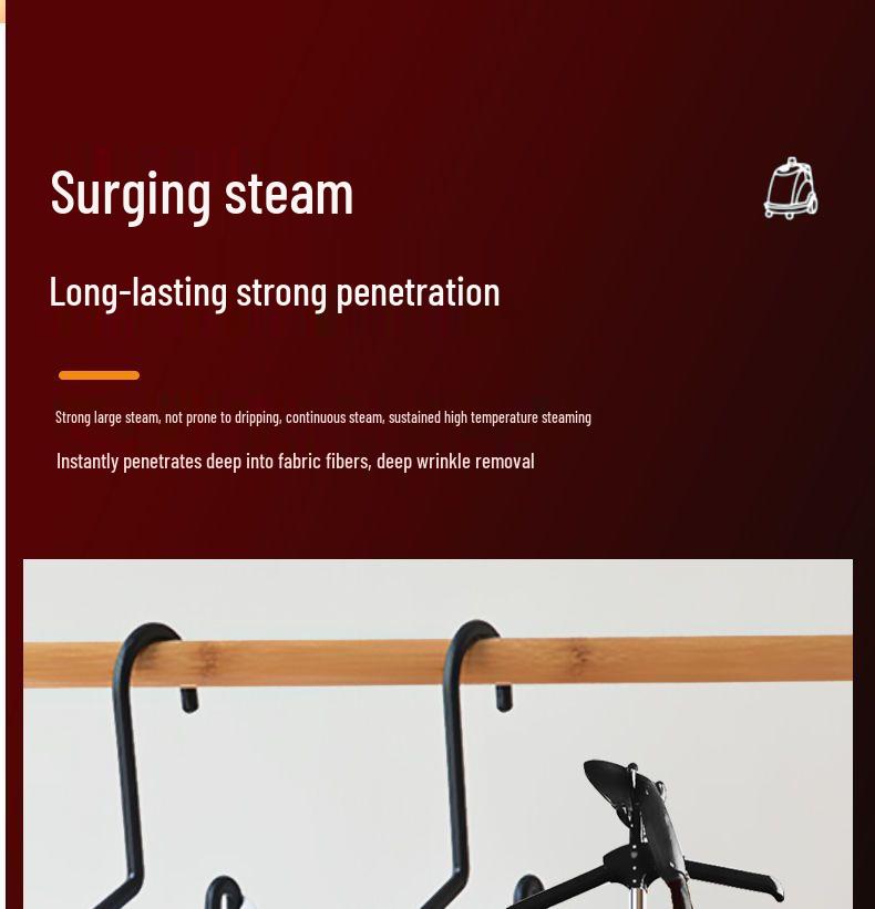Mingxin Tianyu High Power 2180W Double Cylinder Garment Steamer for Commercial and Home Use