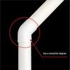 Gongyue PVC 45° Conduit Elbow