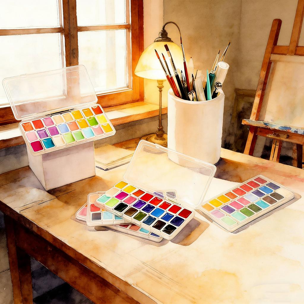 Artists Watercolors Paint Set 24/96/216 Colors 1ml Acuarela Professional Pigments Art Supplies, for Art Drawing Sketching