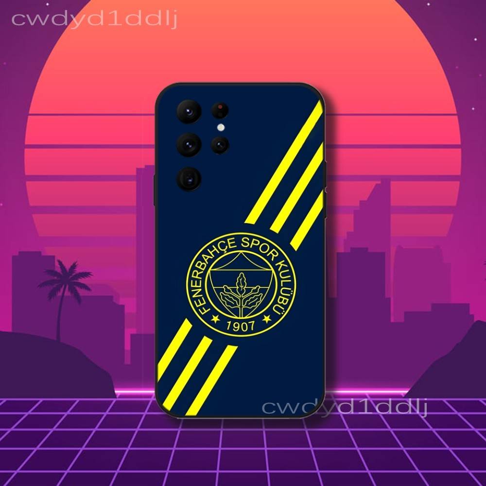 Turkey F-Fenerbahce-s FC Phone Case For Samsung S10,S21,FE,S21 ,S26,S25,S24,S23,Ultra,S9,S22,Plus Black Shockproof TPU