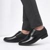Classic Men Casual Leather Shoes Black Soft Formal Oxford Shoes for Men Wedding Party Office Business Loafers Men Driving Shoes