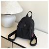 Schoolbag custom logo new niche design backpack women's simple versatile large capacity casual high value backpack
