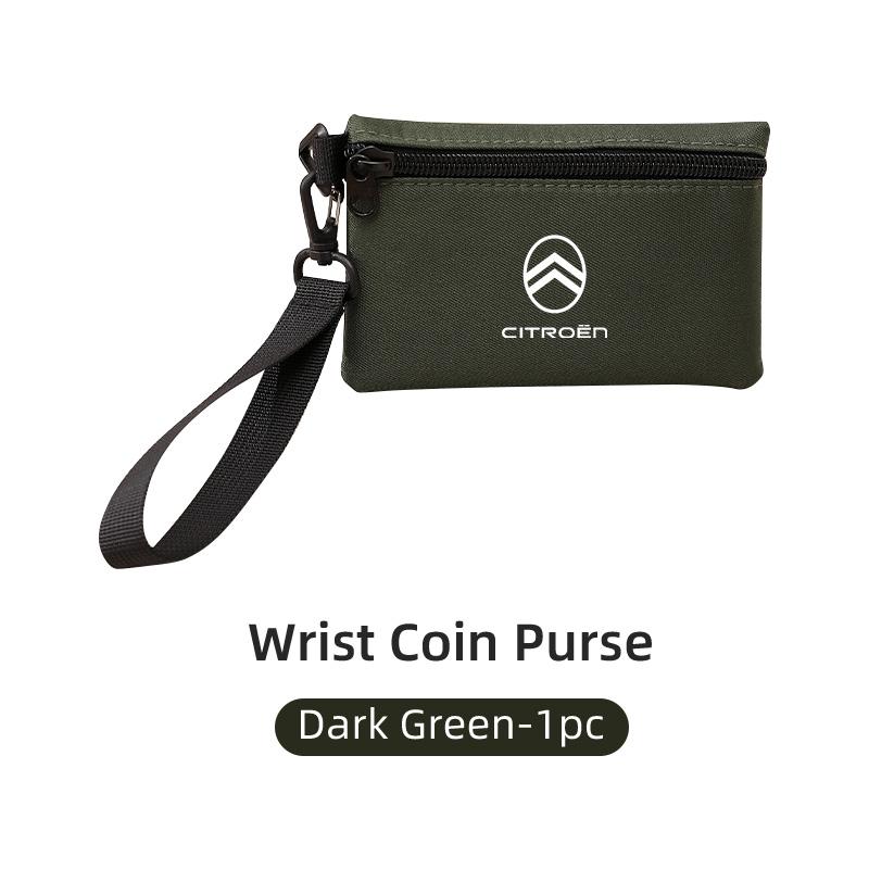 Car Logo ID Credit Bank Card Holder Wallet Small Money Case Wallet Coin Purse Card Bag For Citroen C4 C3 C5 C2 Celysee Berlingo