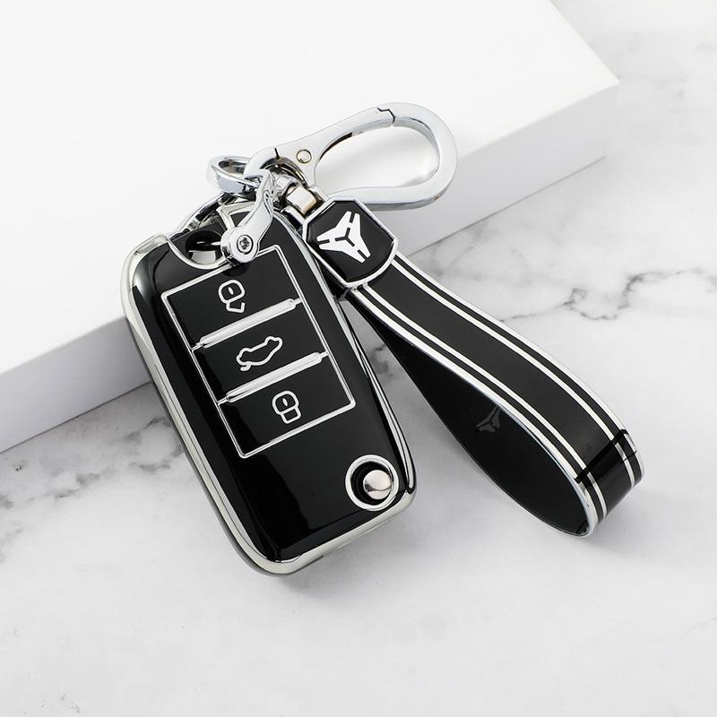 For Roewe RX5 MG3 MG5 MG6 MG7 MG ZS GT GS 350 360 750 Key Case Cover Key Bag Shell Protector Keychain Interior Accessories