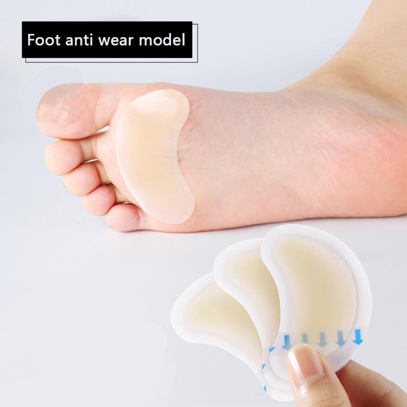 Fashion Anti Abrasion Hydrocolloid Heel Stick Gel High Heel Shoes Invisible Foot Stick Heel Quick Repair Anti Abrasion Blisters