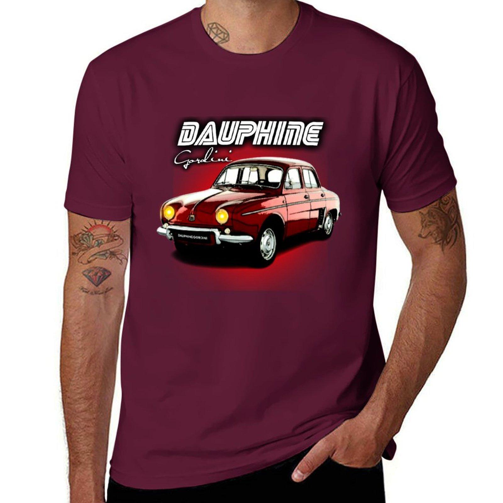 

Dauphine gordini T-Shirt vintage clothes Blouse cute tops boys animal print mens big and tall t shirts L