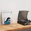 Multi-compartment Vinyl Record Stand Easy Assembly Acrylic Vinyl Record Shelf  Books
