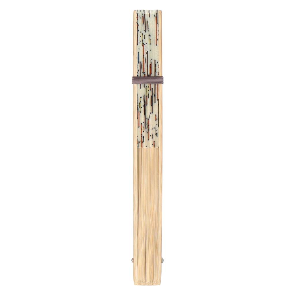 Miffy 30604001 Fan for Women, 30604001A, Ivory [A], Approx. 38cm W x 21cm H