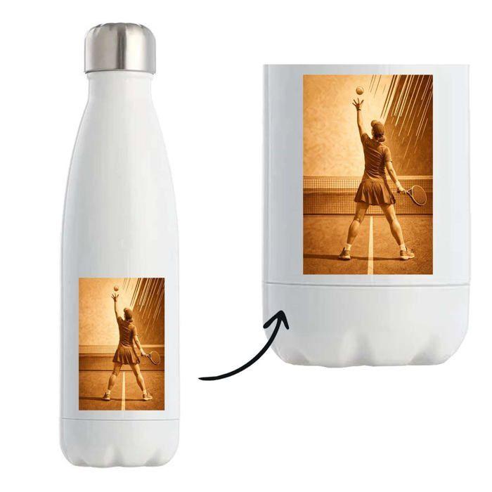 Bouteille isotherme - PLANETEE - Vintage Classique - 500 ml - Double paroi inox - Bouchon hermétique