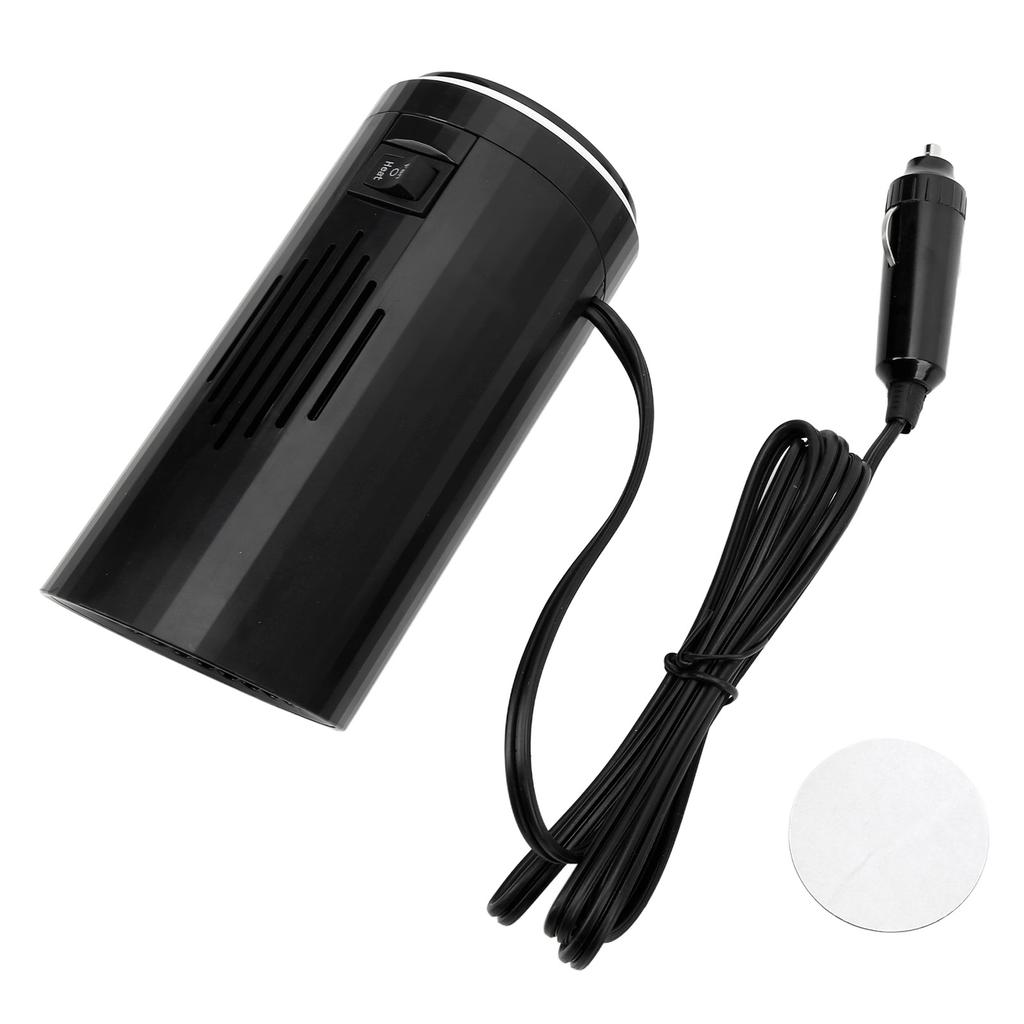 Car Heater Fan 12V 150W Heating Cooling Mode 360 Degree Rotation Window Screen Heater Defogger