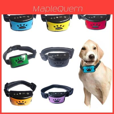 Intelligent Automatic Adjustable Warning Sound Vibration Bark Stopper Dog Training Collar Rechargeable