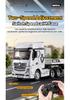 Huina 1:64 RC Tow Truck: 12-Channel, Four-Wheel Drive Simulation Toy