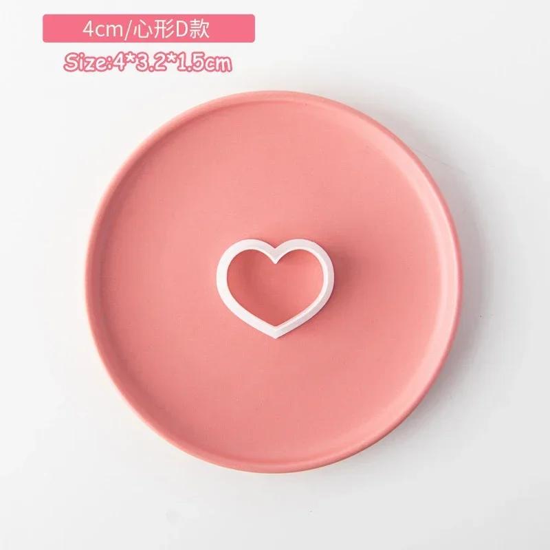 Mini Geometrische Herzform Keksform Valentinstag Liebesherz Ausstechform Fondant Ausstecher Kuchen Dekorieren Backwerkzeug