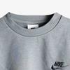 Nike Sweatshirt Sports Casual Crew Neck Pullover Long Sleeve Kids tops Gray HF1138-030