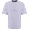 Logo Crew Neck Short Sleeve T-Shirt Men Tops Purple K1S1521002RC-S0137-V0088