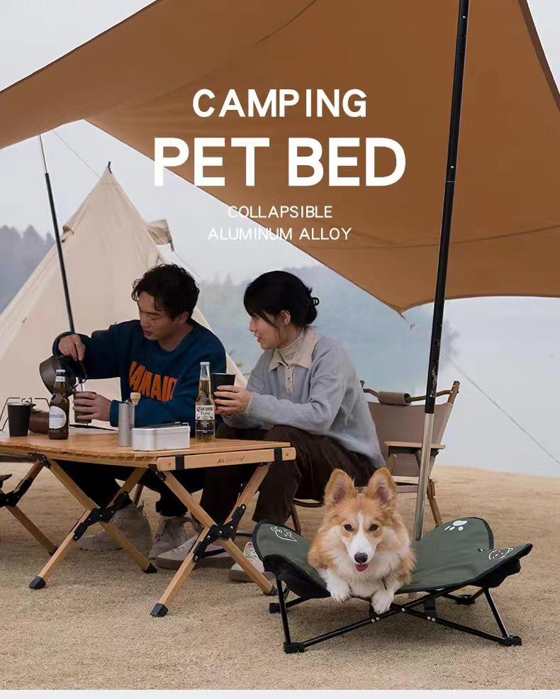 Waterproof Portable Pet Bed: Comfortable, Foldable, Bite-Resistant Mattress for Cats and Dogs