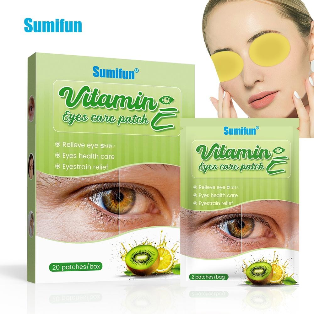 Hot Sale Sumifun Herbal 20 Piece In a Box Eye Care Patch K000068