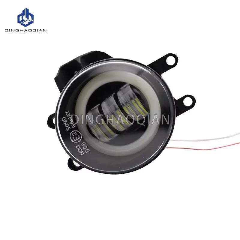 Für Toyota RAV4 2016 2017 2018 1 Paar Auto Nebelscheinwerfer LED Angel Eye DRL Tagfahrlicht H11 12V Hohe Helligkeit