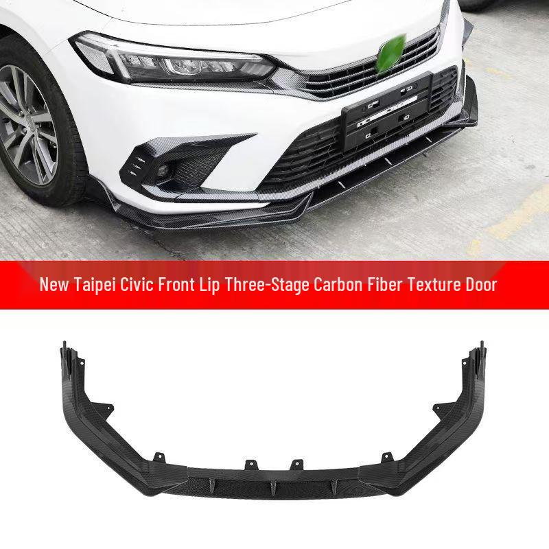 Non-Drill Front Lip & Side Skirts for 2022-2024 Civic (11th Gen)