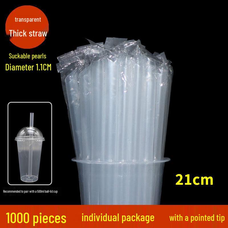 Ruhan Disposable High-Temperature Thick Drinking Straws