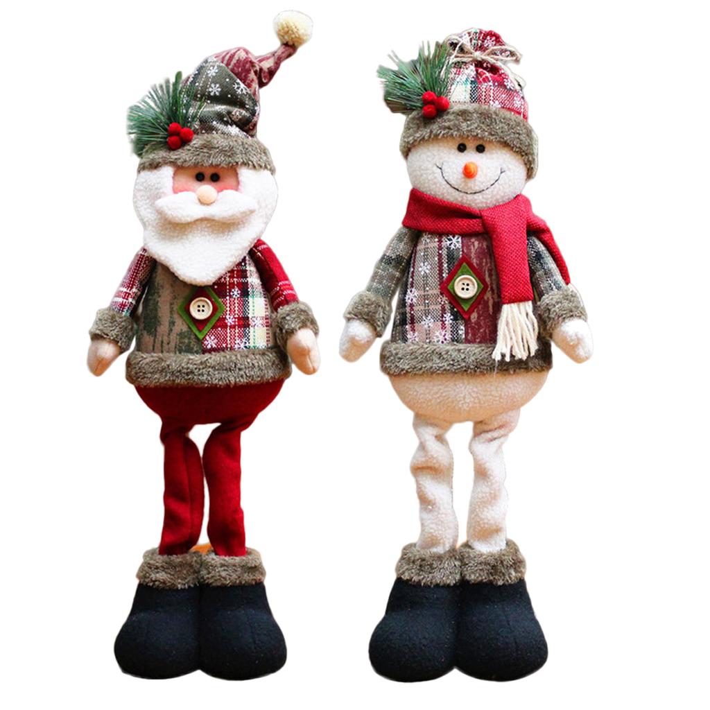 1/2/3PCS Christmas Doll Merry Christmas Decorations For Home 2025 Christmas Ornament Xmas Navidad Noel Gifts New Year 2025