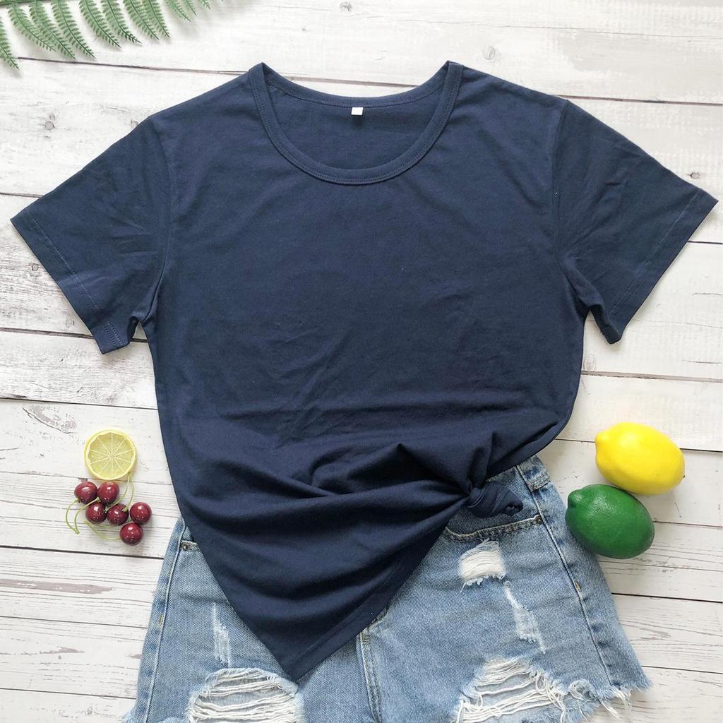 2MAY New Fashion Short-Sleeved Letter Print T-Shirt
