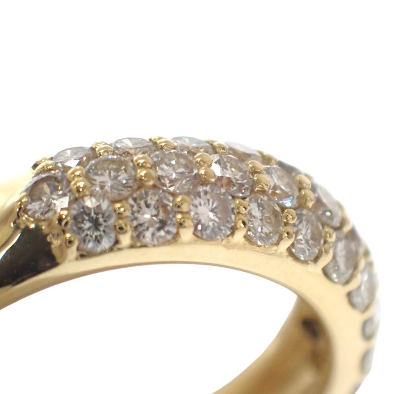 no brand  #14(JP Size) ring K18 yellow gold Women