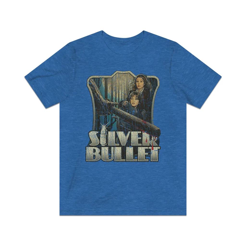 

Silver Bullet 1985 Vintage Men s T shirt 4XL