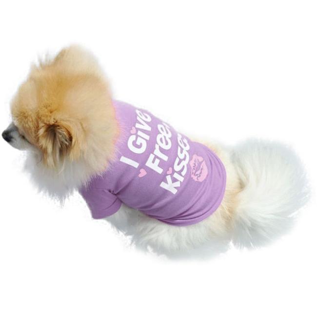 

Pet Puppy Summer Shirt Small Dog Pet Clothes Vest T Shirt M