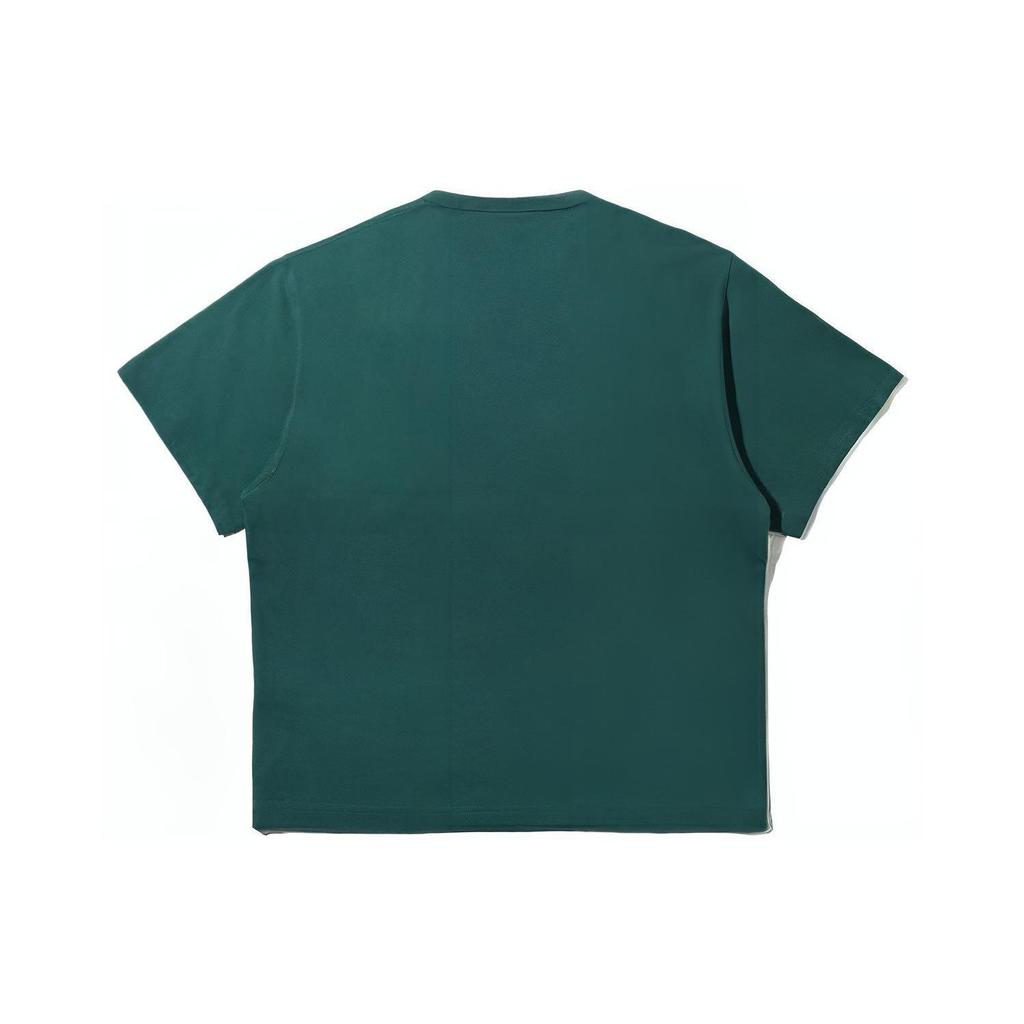 Fila T Shirts Men's Green Crew Neck Moderate Straight Fit FS2RSD2104X-FGR