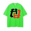 Rapper RR KanKan Logo Graphic Print Tshirts Summer Men Women Clothing Y2k Vintage T Shirt Oversized Cotton Short Sleeve Tshirt