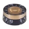Guitar Control Knob with Number Top Hat Replacement for LP , Electric
