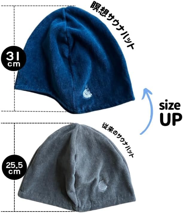 GORELAX Relaxation Imabari Towel Meditation Sauna Hat Made In Japan Super Public Baths Hot Springs Public Baths Stone Bath Sauna Effective Popularity