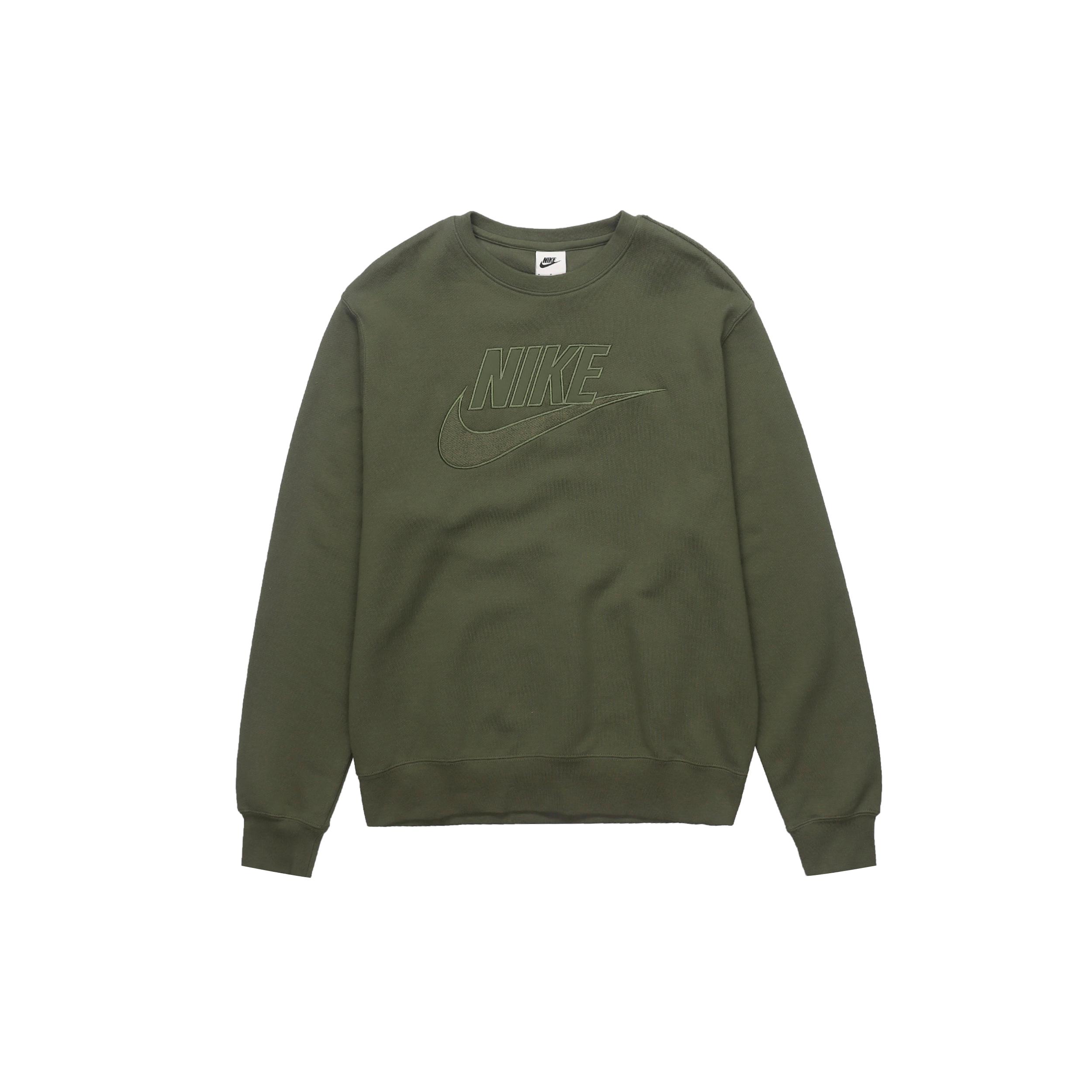 

New Nike Sweatshirts Men Olive Green DQ4584-222 S