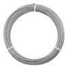3.2 Mm Wire Rope Kit, 12.2 M Length, 316 Stainless Steel Wire Cable, 7.1 kN Breaking Strength, 7 X 7 Strands Construction, Steel Cable for Deck