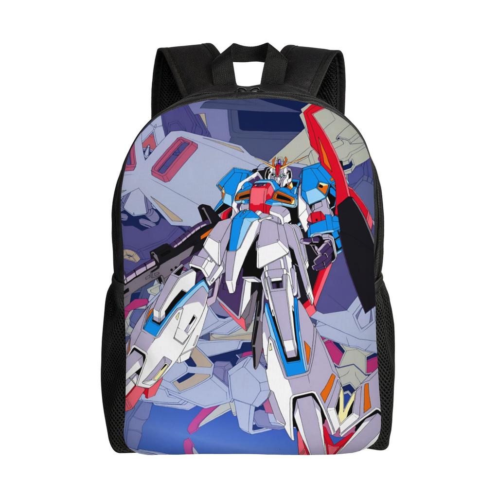 Personalized Gundams Backpacks Men Women Casual Bookbag for School College Anime Bags