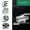 Lathe Headstock Spindle Adapter Compact Woodworking Lathe Headstock Spindle Adapter Sturdy 1inx8TPI Male Thread for Faceplates